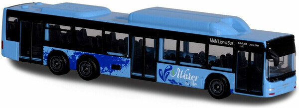 Majorette Majorette - autobus Bleue 13 cm 