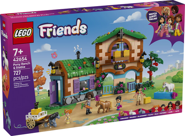 LEGO LEGO 42654 Le ranch et les écuries des poneys 673419404518