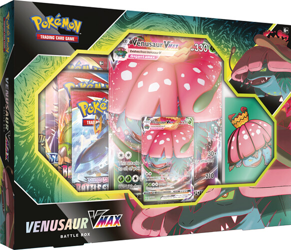 Pokémon Pokemon vmax battle box venusaur *