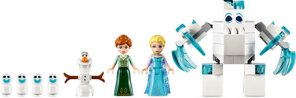 LEGO LEGO 43172 Princesse Le palais des glaces magique d'Elsa, La Reine des neiges (Frozen) 673419319652