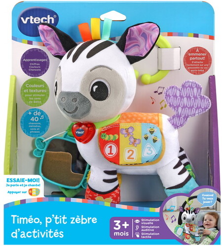 VTech VTech Let's Go Sensory Zebra (fr) 3417765508059