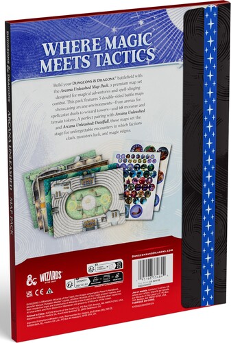 Wizards of the Coast Donjons et dragons 5e DnD 5e (en) Arcana Unleashed (D&D) Map Pack 195166334844