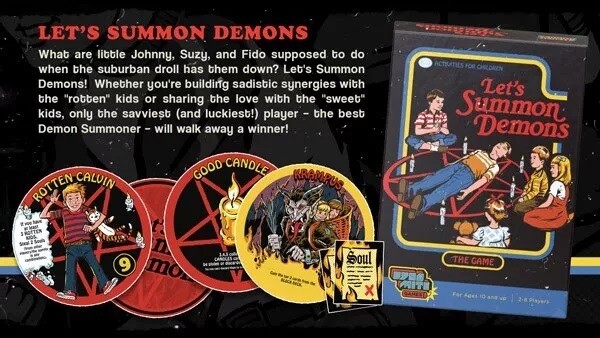 Cryptozoic Entertainment Steven rhodes: let's summon demons (en) 814552028906