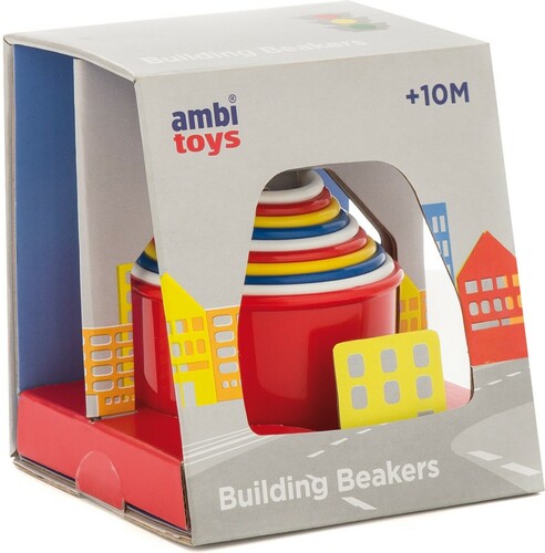 Ambi Toys Gobelets à emboîter et empiler 5011979573049