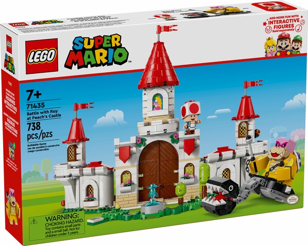LEGO LEGO 71435 Super Mario - Combat contre Roy au château de Peach 673419391818