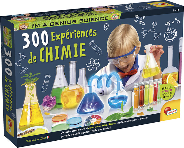 Lisciani Giochi Science Petit génie 300 expériences de chimie (fr) 8008324066407