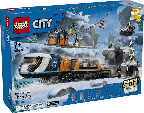 LEGO LEGO 60470 Le train express des explorateurs en Arctique 673419407076