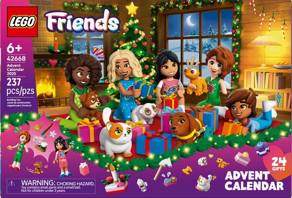 LEGO LEGO 42668 Le calendrier de l’Avent 2025 Friends 673419404389