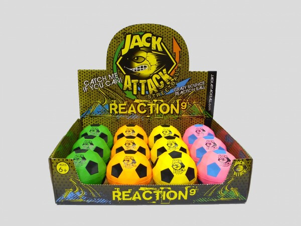 Incredible Novelties Balle Jack Attack Reaction9 asst. 675220470324