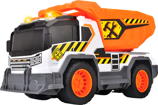 Dickie Toys City Heroes - Camion-benne Son et lumière 30 cm 4006333088650