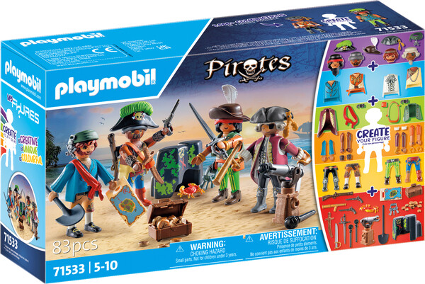 Playmobil Playmobil 71533 My Figures: Pirates 4008789715333