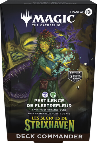 Wizards of the Coast MTG secrets of strixhaven - commander Pestilence (francais) MTG