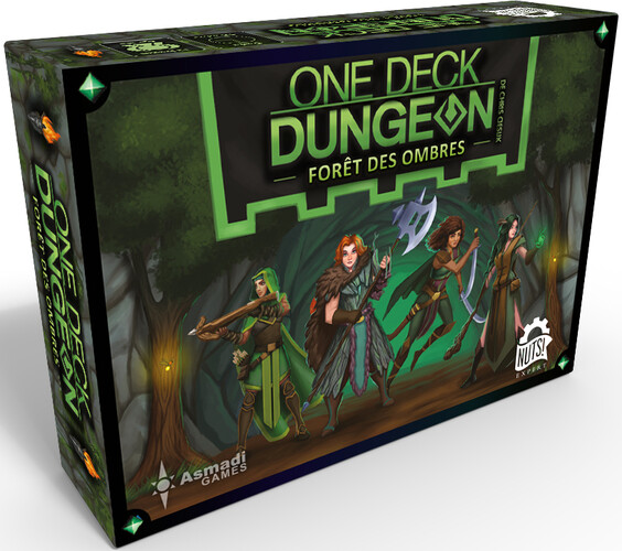 Nuts Games One Deck Dungeon 2 (fr) base ou ext Forêt des ombres 3770009354240