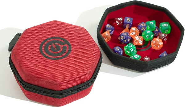 GeekOn! Dice case & tray - red 680499995362