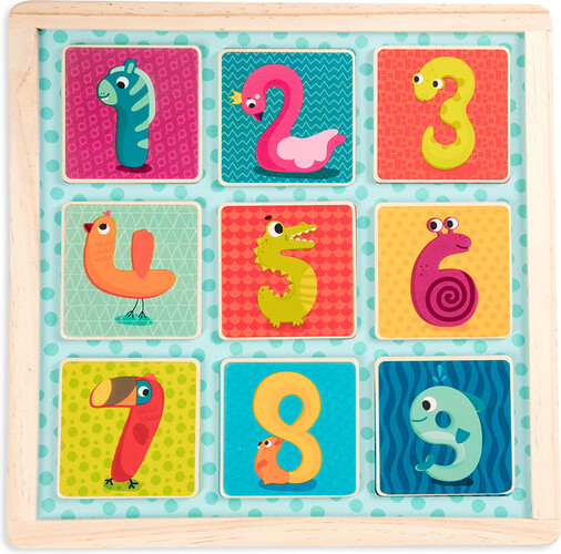 B. Brand Casse-tête B.Woody - Casse-tête magnétique "Count N' Doodle" 062243425576