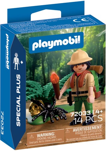 Playmobil Playmobil 72033 Aventurier & araignée 4008789720337