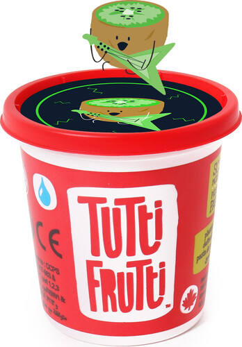 Tutti Frutti Pâte à modeler 100g fluo vert kiwi (fr/en) 061404128615