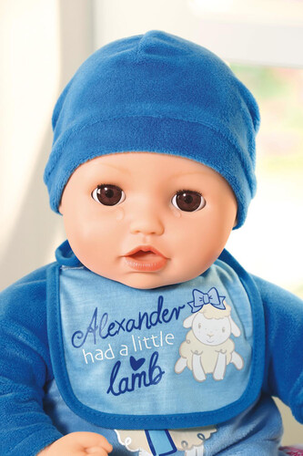 Zapf Creation Baby Annabell - Poupée interactive Alexander 43 cm 4001167701898