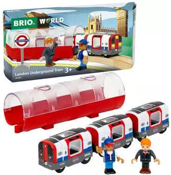 Brio Train Brio Train en bois Metro de Londres 36085 7312350360851