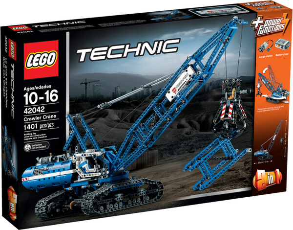 LEGO LEGO 42042 Technic La grue sur chenilles (août 2015) 673419230452