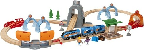 Brio Train Brio Train en bois Smart Tech Sound - Circuit voyageur 33972 7312350339727