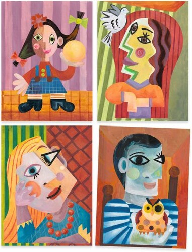 Djeco Inspiré par Picasso la tête au carré (fr/en) 3070900093867