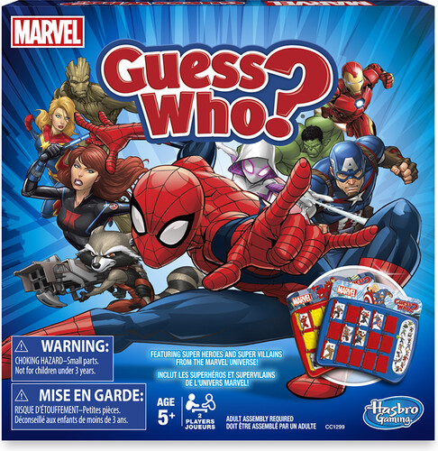 Hasbro Guess Who? Marvel Spider-Man (fr/en) 630509526239