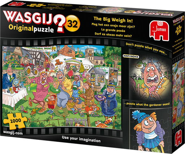 Jumbo Casse-tête 1000 Wasgij Original #32 La grande pesée 8710126191705