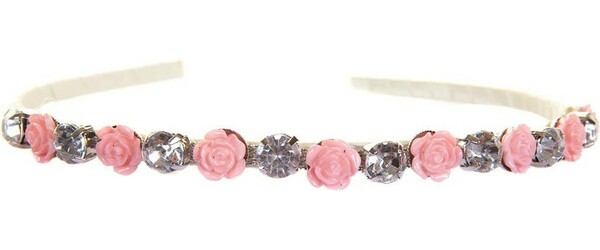 Creative Education Bijou Diamond Rosette Headband 771877890345