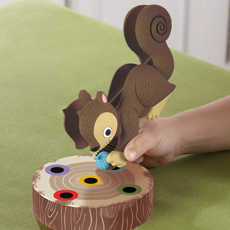 Educational Insights The Sneaky, Snacky Squirrel Game (fr/en) Jeu d'association de couleurs 086002034052