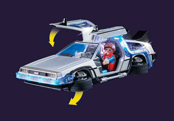 Playmobil Playmobil 70317 Retour vers le futur DeLorean (Back to the Future) 4008789703170