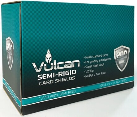 Ultra PRO Vulcan sleeves semi rigid 200ct (10) 842621100161