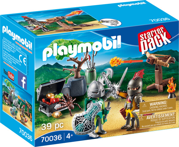 Playmobil Playmobil 70036 Starter Pack Duel de chevaliers 4008789700360