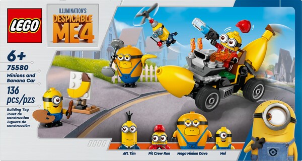 LEGO LEGO 75580 Minions and Banana Car 673419391085