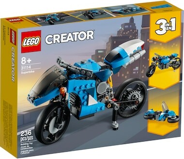 LEGO LEGO 31114 La super moto 673419336529