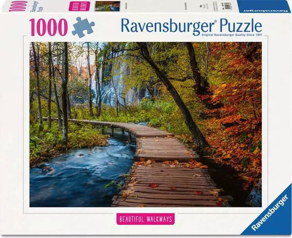 Ravensburger casse-tête Casse-tête 1000 chemin boisé automne 4005555017646