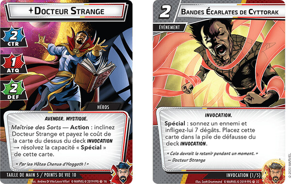 Fantasy Flight Games Marvel Champions jeu de cartes (fr) ext Docteur Strange 8435407628533