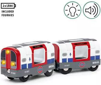 Brio Train Brio Train en bois Metro de Londres 36085 7312350360851