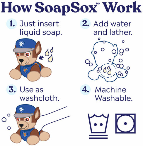 SoapSox Pat Patrouille Chase -SoapSox 047968586269