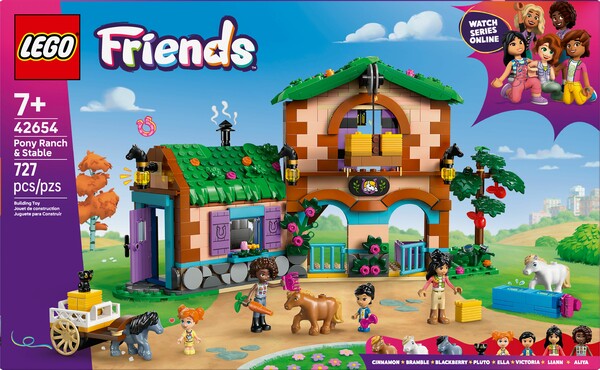 LEGO LEGO 42654 Le ranch et les écuries des poneys 673419404518