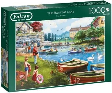 Falcon de luxe Casse-tête 1000 The Boating Lake 8710126112526