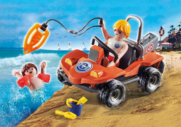 Playmobil Playmobil 70661 Secouriste avec voiturette et vacancier (juillet 2021) 4008789706614