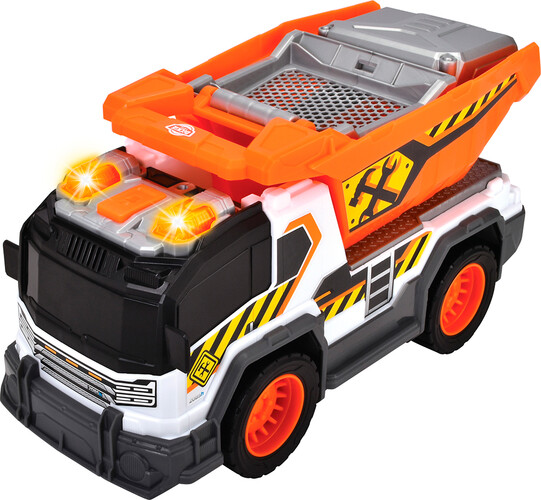 Dickie Toys City Heroes - Camion-benne Son et lumière 30 cm 4006333088650