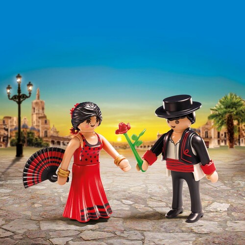 Playmobil Playmobil 6845 Duo Danseurs de flamenco 4008789068453