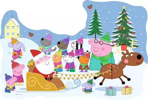 Ravensburger casse-tête Casse-tête 32 Peppa Pig Christmas 4005556055340
