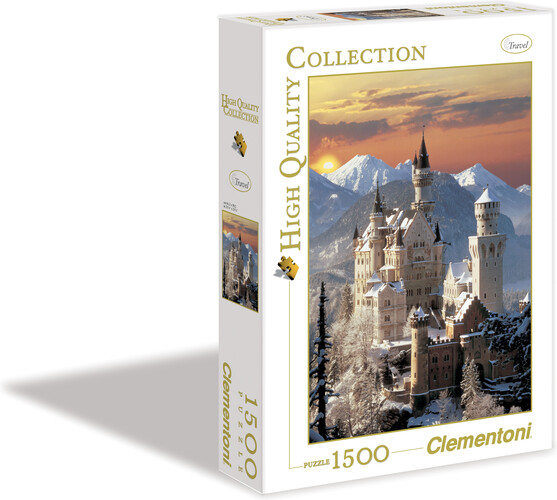 Clementoni Casse-tête 1500 Château de Neuschwanstein, Allemagne 8005125319251