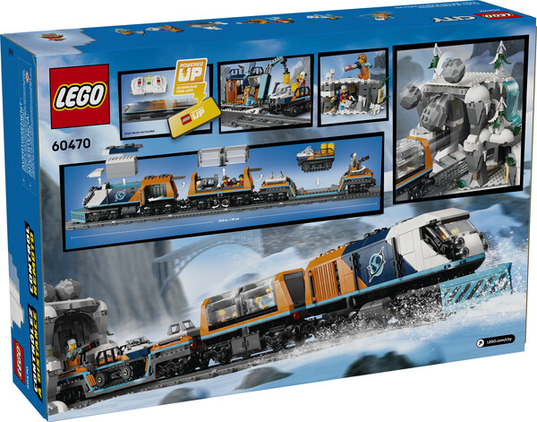 LEGO LEGO 60470 Le train express des explorateurs en Arctique 673419407076