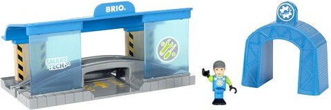Brio Train Brio Train en bois Smart Tech - Atelier de réparation intelligent BRIO 33918 7312350339185