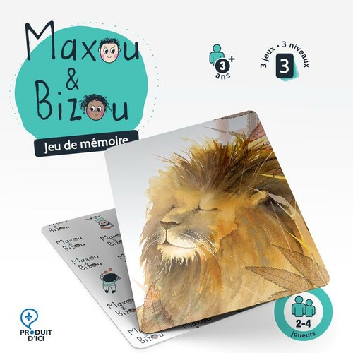 Maxou & Bizou Jeu de mémoire Maxou & Bizou 754083370382
