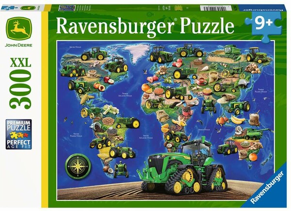 Ravensburger Casse-tête 300 XXL Le monde de John Deere 4005556129843